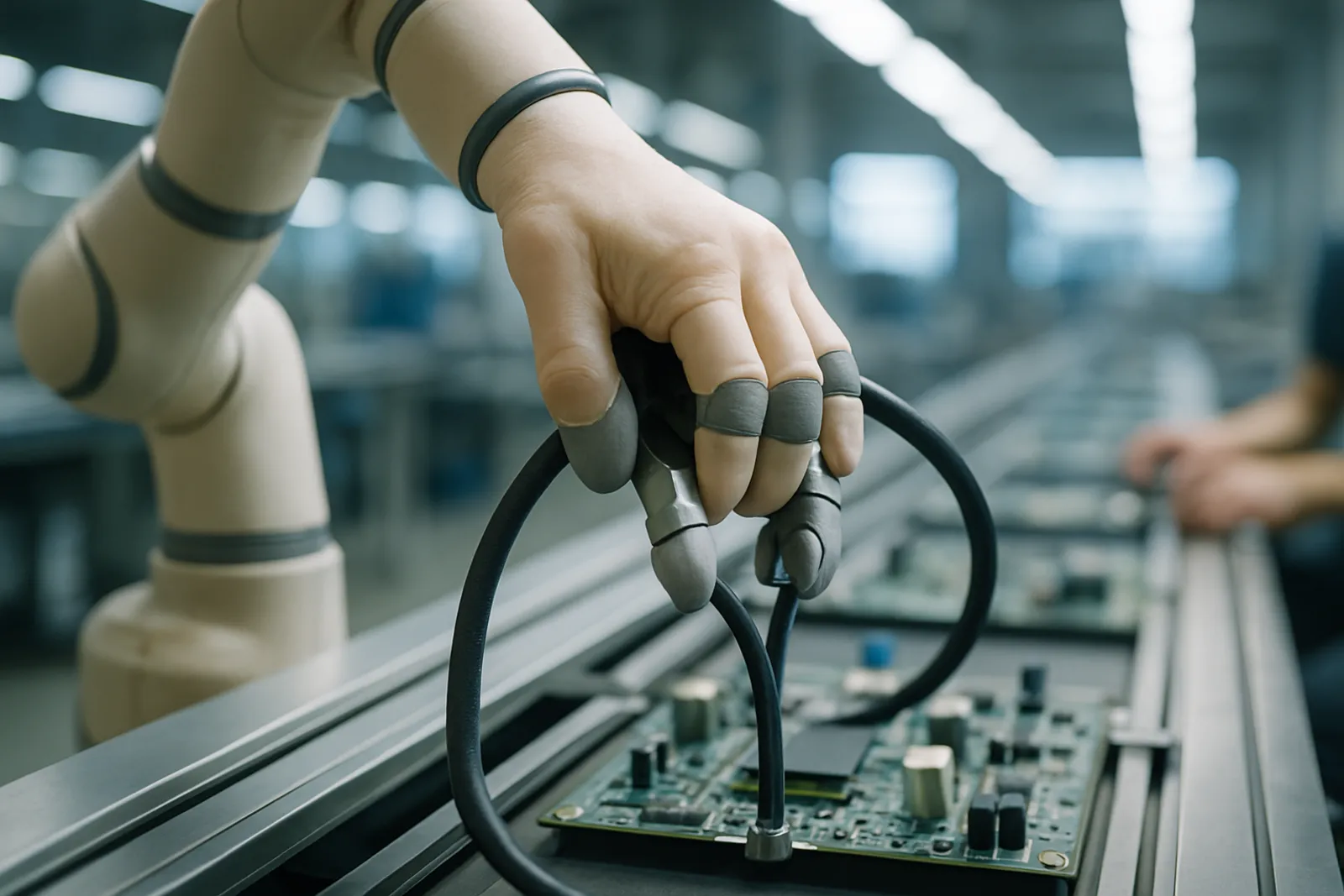 Embodied AI startet aus Lausanne – Faber VC führt die erste Runde für weiche Fabrikroboter an