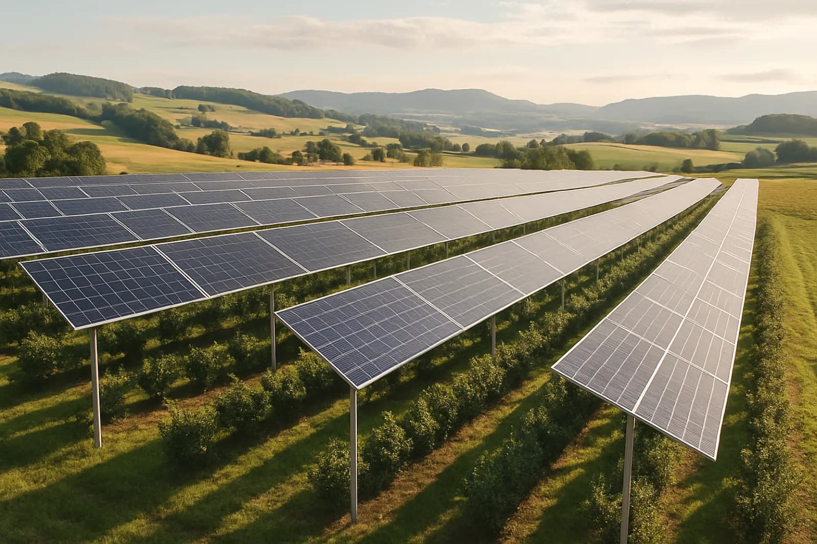 Insolight baut die grösste Agri-PV-Anlage der Schweiz – 1,8 Hektar Bio-Heidelbeeren unter Strom