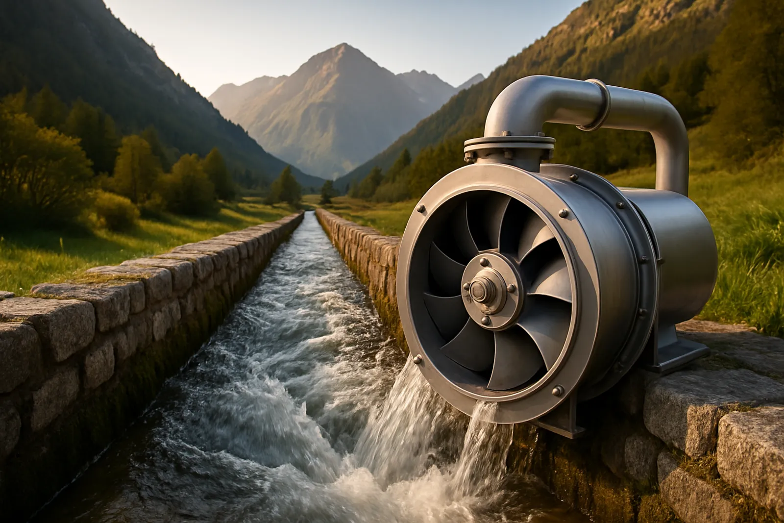 Porträt: Wie Gaia Turbine aus Lugano Wasserkraft dort erschliesst, wo grössere Turbinen scheitern