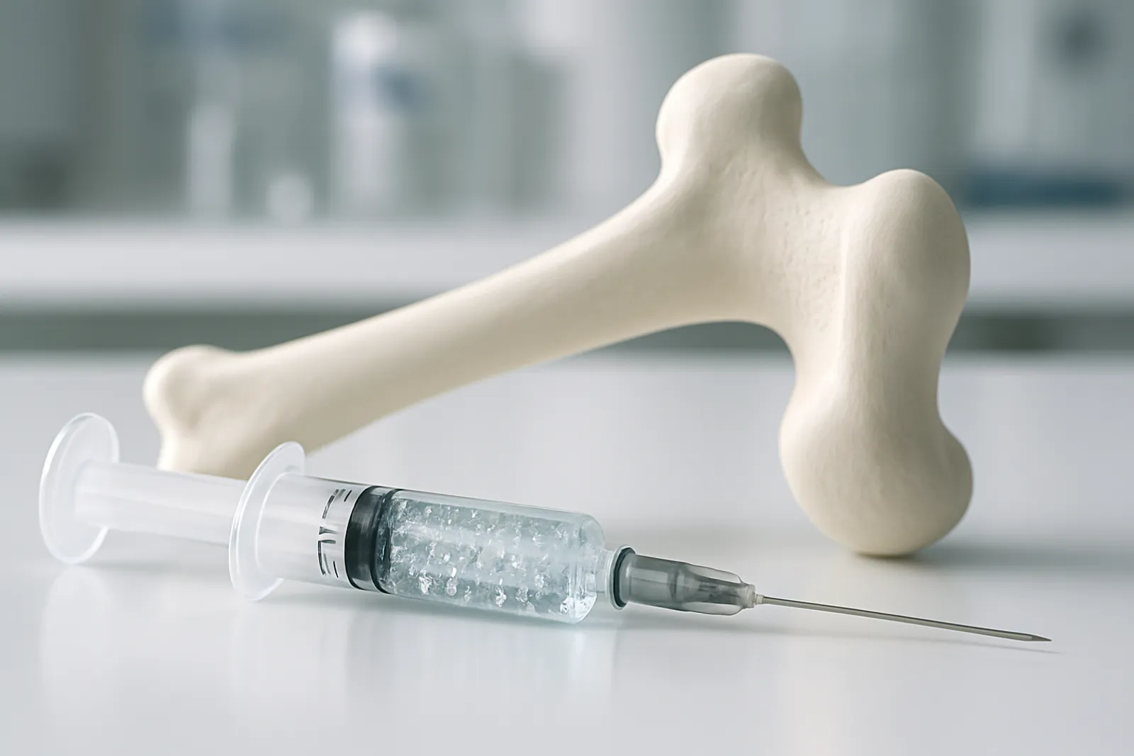 Porträt: Wie Flowbone aus der EPFL ein Hydrogel baut, das Knochen von innen stärkt