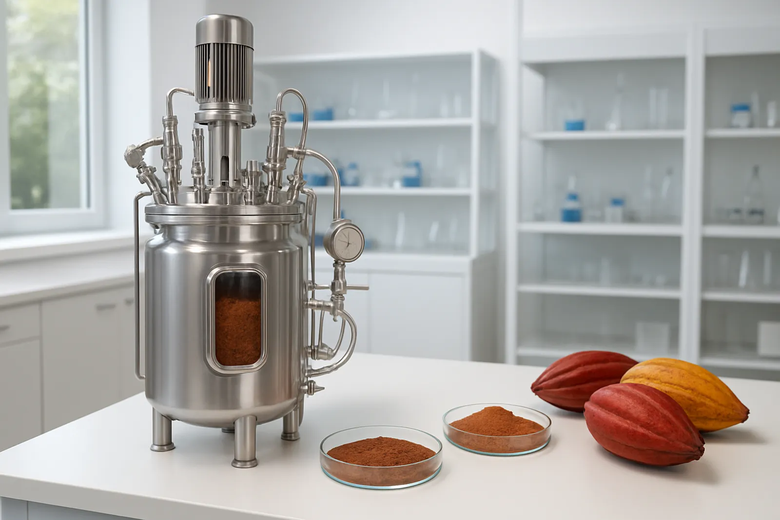Porträt: Wie Food Brewer aus Zürich Kakao im Bioreaktor wachsen lässt